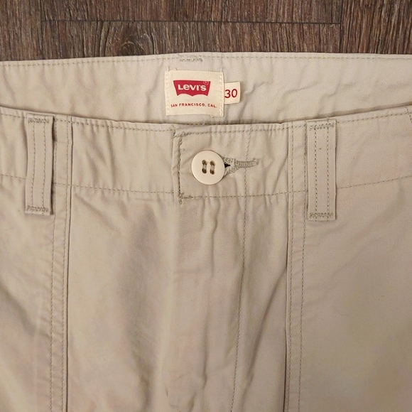 Levi's Beige Womens Ladies Size 30, Waist 16 Pants - Picture 5 of 6